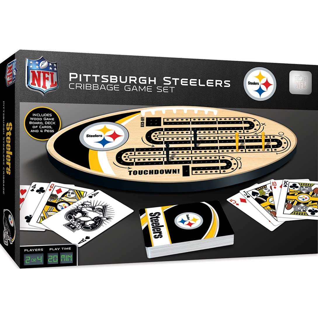 Pittsburgh Steelers Cribbage Set