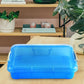 Madzee 15 Inch Portable Sensory Bin Play Tray With Lid, Fill With Water, Sand, Beads And More (Blue)