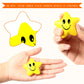 Civaner 90 Pcs Star Smile Face Stress Balls Mini Foam Funny Face Toys Relief Star Smile Balls for School Carnival Reward Student Prizes Party Favor Toy  5 Colors