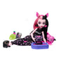 Monster High Doll, Draculaura Creepover Party Set With Pet Bat Count Fabulous, Sleepover Clothes & Accessories