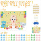 Morcheiong Pin The Pacifier On The Baby Game With 48 Pacifiers, Baby Shower Game, Baby Shower Party Favors Supplies Decorations