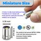 SUZEYAR 10 pcs Miniature Led Lights,Tiny Lights for Hand Craft/DIY,Miniature Lights Battery Powered, Dollhouse Light,Miniature L