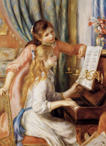 Eurographics Girls At Piano By Pierre Auguste Renoir 1000 Piece Puzzle