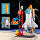 Vilbocr Space Shuttle Toy Building Blocks Toys For 4+ Years Boys Kids Gift Idea Spacecraft Aerospace Building Kit Toy107Pcs-Comp