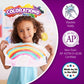 Colorations Washable Tempera Paint, 16 fl oz, Fluorescent Green, Neon, Non Toxic, Vibrant, Bold, Bright, Kids Paint, Craft, Hobb