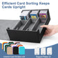 Ralout Card Deck Case For Trading Cards 1800+, Mtg Card Storage Box, Leather Magnetic Closure Storage Box For Magic Commander, M