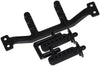 RPM Adjustable Rear Body Mounts and Posts for Slash, Stampede, Nitro Slash, Black