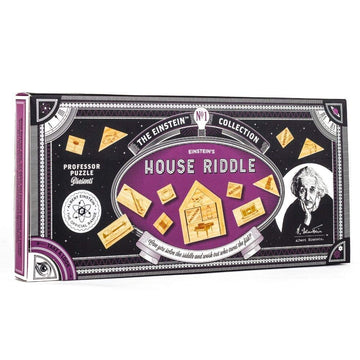 The Einstein Collection Einsteins House Riddle/Riddle Based Brain Game/Professor Puzzle 3D Brain Teaser Puzzles