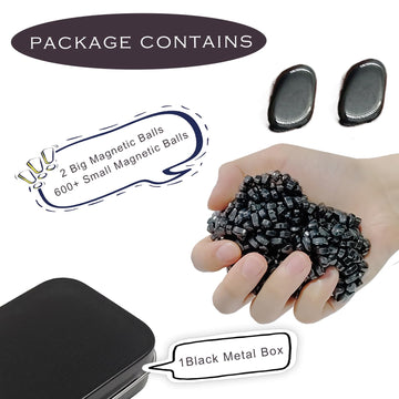 Magnetic Balls, Over 600Pcs Magnetic Beads Fidget Toys Adults For Anxiety Crags Magnetic Putty Desk Toys For Office For Adults