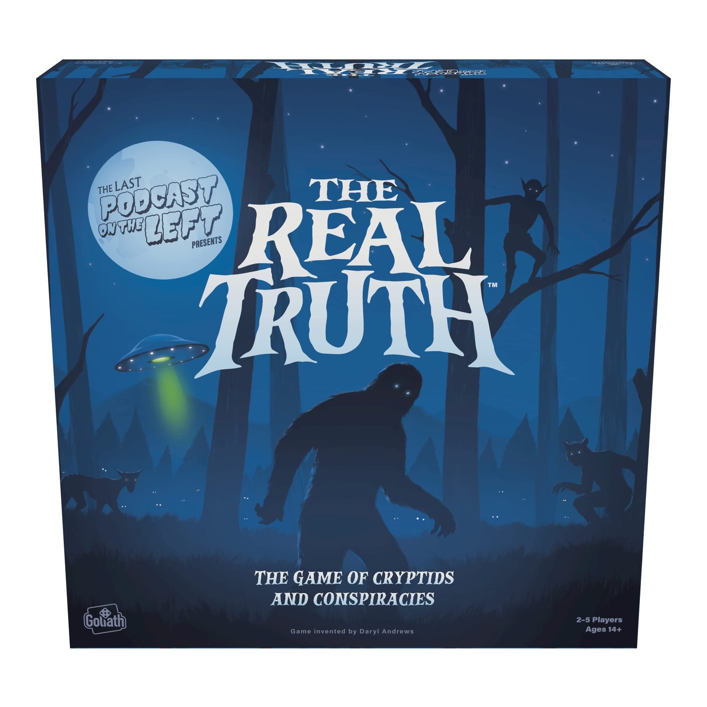 Goliath The Last Podcast on The Left Presents: The Real Truth - Strategy Game of World Conspiracy Theories and Mysteries with Ov