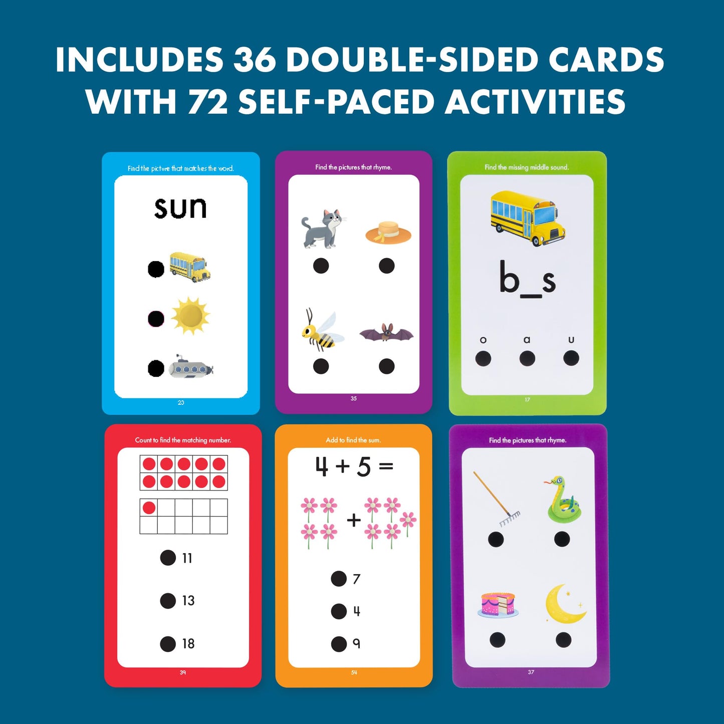 Educational Insights Hot Dots? Kindergarten Prep Set - Toddler Learning Workbooks, Reading And Math Games, Abc Flash Cards, Home