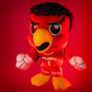 Bleacher Creatures Atlanta Hawks Harry The Hawk Mascot Kuricha Sitting Plush- Soft Chibi Inspired Mascot