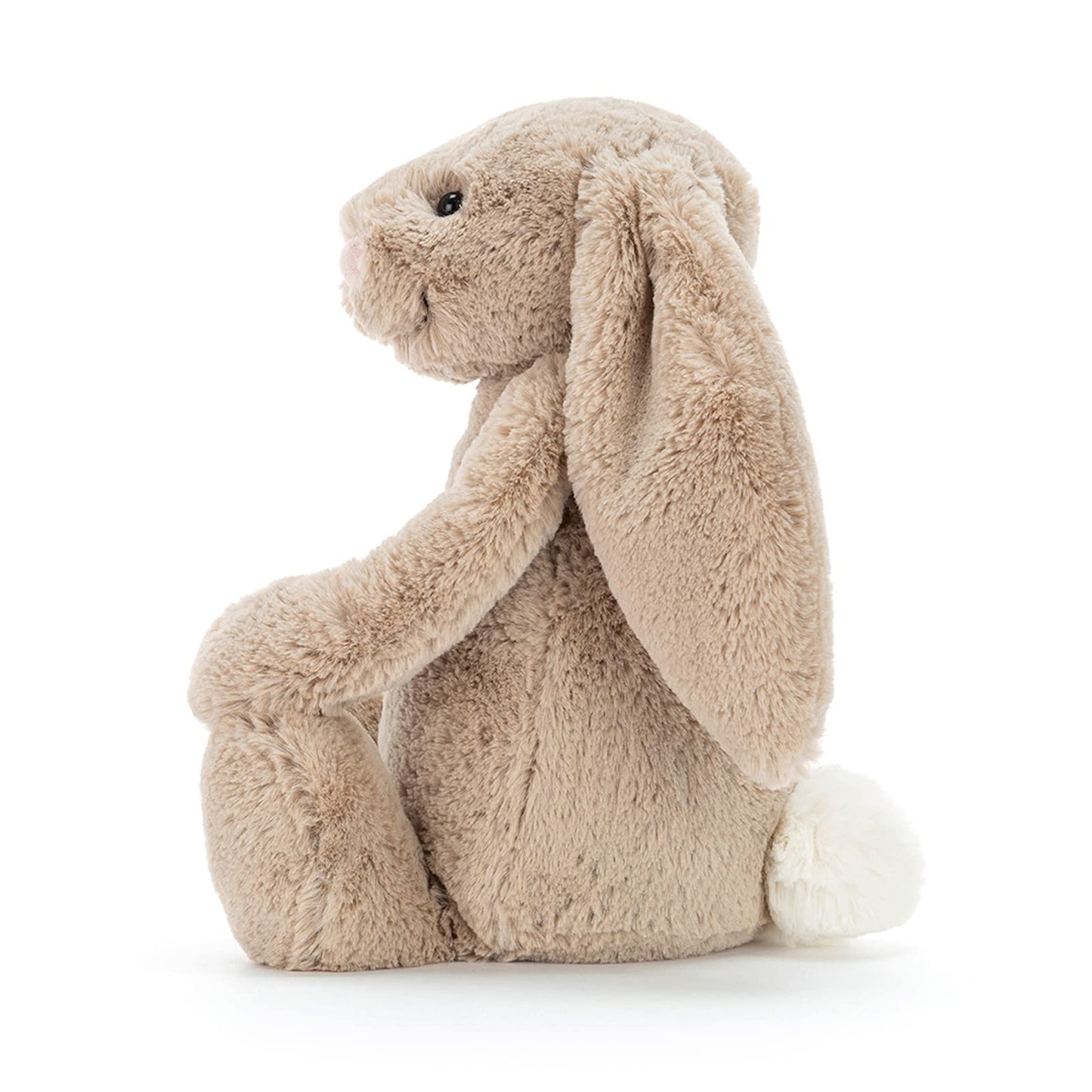 Jellycat Bashful Beige Bunny Plush Toy - Large 14 Stuffed Animal, Soft Polyester, Classic Children's Gift