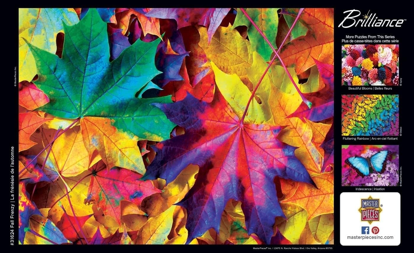 Fall Frenzy 550 Piece Jigsaw Puzzle