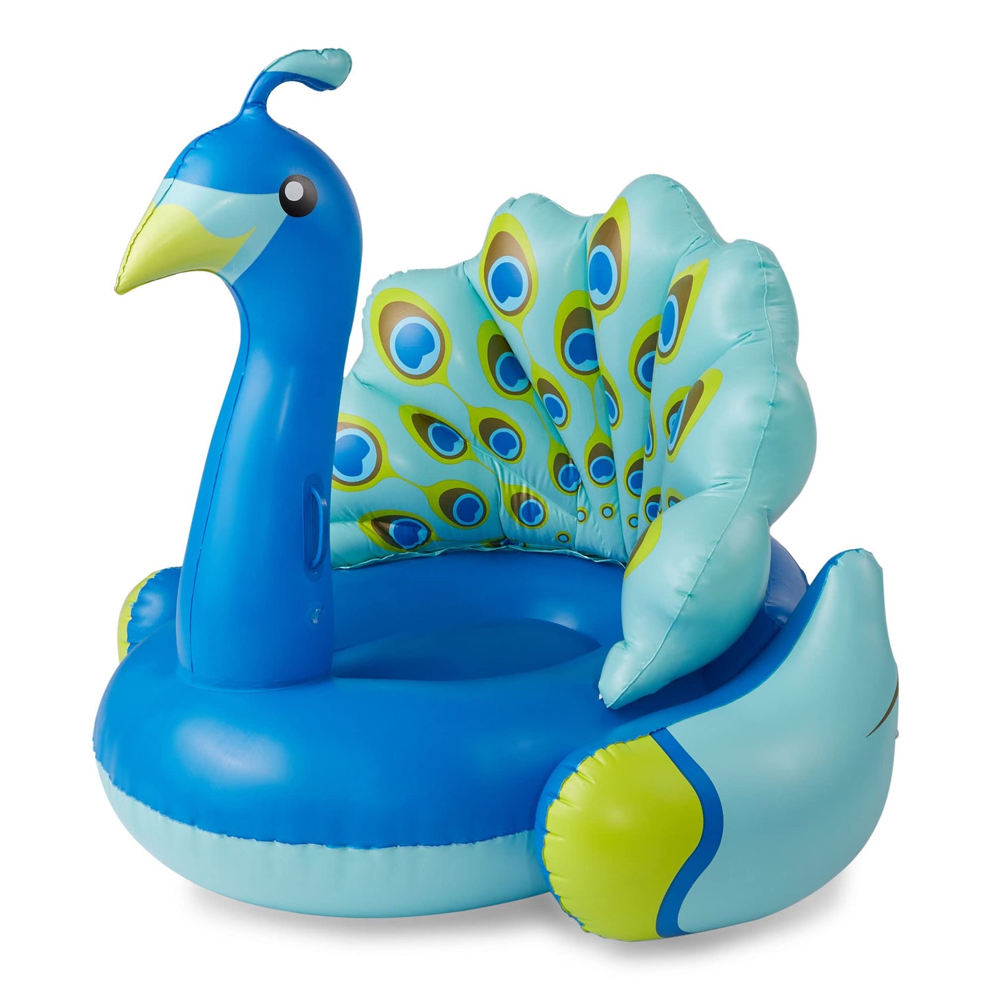 Swimline Giant Peacock enhanced Bird Lounger for Swimming Pools Pool Float  Yellow