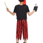 IKALI Kids Pirate Costume With Accessories  Halloween Birthday Party Gift Pirate Dress up Outfit for Toddlers Boys