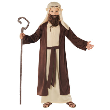 Morph Saint Joseph Costume For Kids, Biblical Costume For Boys, Bible Dress Up Outfit, Religious Role Play, X-Large