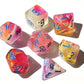 Vvpesca Pink D&D Dice Set - Polyhedral Dice Set For Dnd, Coc Accessories, Ttrpgs, Dungeon And Dragons, Role Playing Games - D20