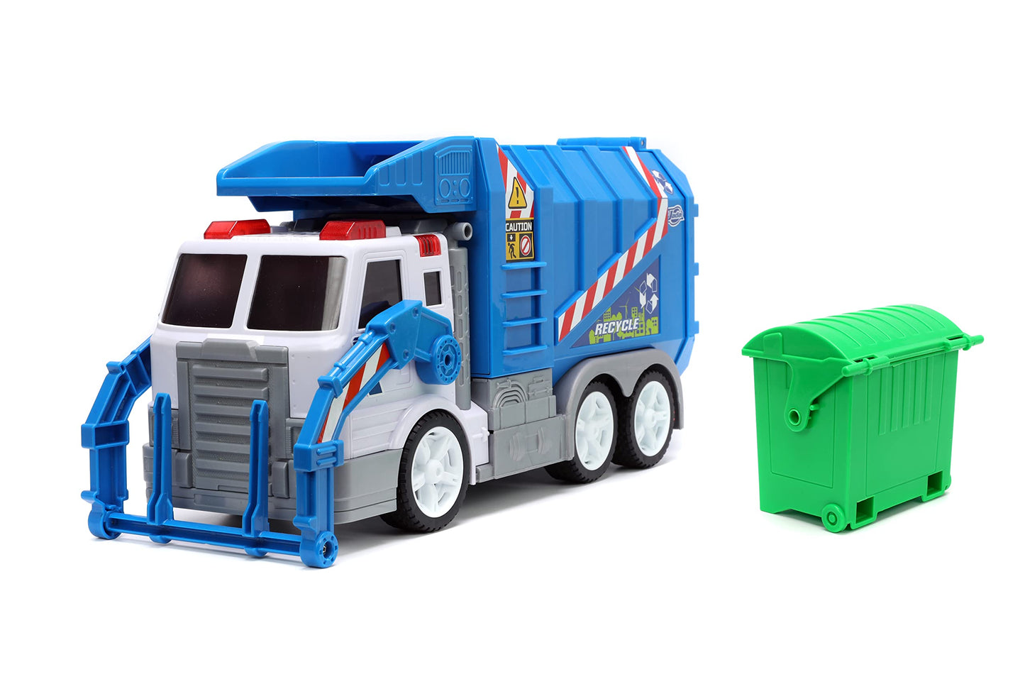 Jada Toys Just Trucks Garbage Truck - Plastic Toy for Kids & Adults, Model 33287, Updated Design
