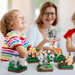 Qwljyfv Mini Land Animals Building Blocks Set,Cute Elephant Panda Kangaroo Display,Easter Small Building Toy For Boys And Girls,