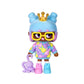 XOX KWEENIE Quirky Kweens Series Figurine 4 Inch Collectible Art-Toy, Multicolor, Model 30474, Premium Display Case Included