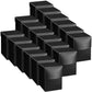 Deekin 18 Packs Deck Cards Box Trading Card Storage Box Case Carrying Case For Family Party Games Supplies(Black,4 X 2.8 X 2 Inch)