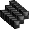 Deekin 18 Packs Deck Cards Box Trading Card Storage Box Case Carrying Case For Family Party Games Supplies(Black,4 X 2.8 X 2 Inch)