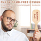 Juleasel 2Pcs Funny Bald Man'S Comb Funny Gag Gift White Elephant Gift Prank Gift For Men Hair Loss Comb For Bald Men Gift Over