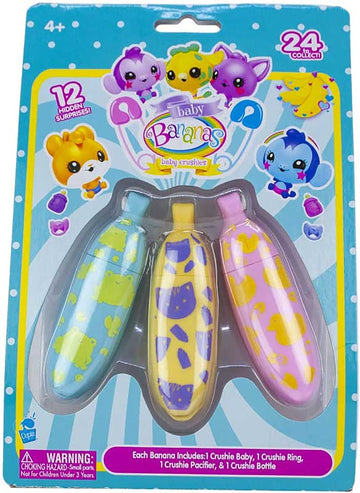 Baby Bananas Baby Crushies Mystery Bunch 3-Pack (Random Colors)