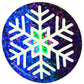 Assorted Sparkle Snowflake Sticker Sheet Pack - 102 Stickers