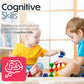 Twinkle me Jumbo Pegs Board Game Set - 48 Pegs, 2 Boards, Storage Bag, Multicolor, TM-233 for Motor Skills & Therapy