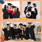 Roshtia Graduation Bear Clothes Graduation Cap And Gown Outfit Fits Most 8'' - 12'' Inch Plush Bear Make Your Own Plush Stuffed