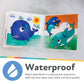 Nuby Bath Fun Time Book - Waterproof Pages, Surprise Squeaker, 1 Count, White, Model 4755