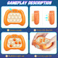Acvens Quick Push Game For Kids 8-12,Pop Sensory Fidget Toys For Kids 6-12,Birthday Gifts For Boys And Girls (Orange)