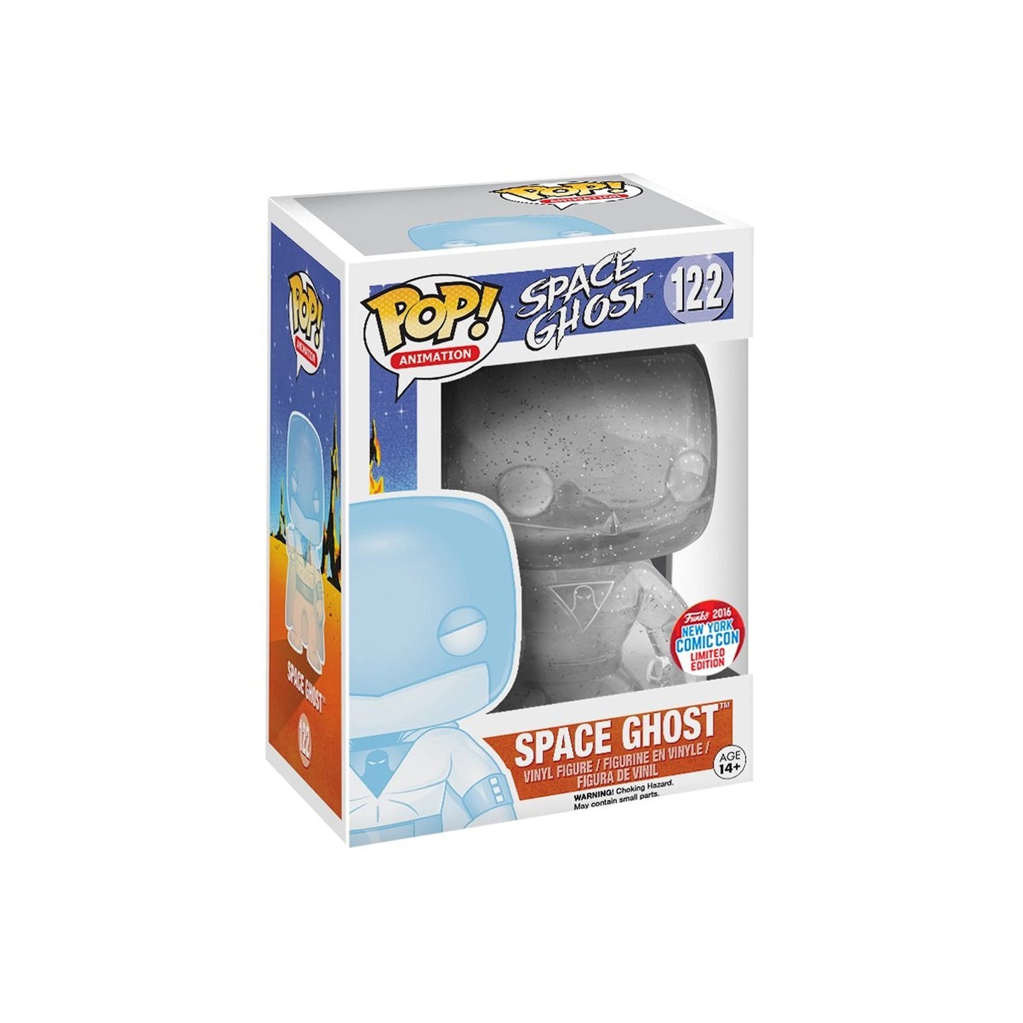 Funko 2016 Nycc Exclusive Pop! Animation Invisible Space Ghost Toy Tokyo Limited Edition
