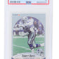 Nfl 1990 Fleer Update #U-40 Emmitt Smith Rc Hof Psa 10