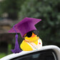 wonuu 2025 Car Dashboard Decorations Rubber Ducks, Car Ornament Ducky with Graduation Hat, Glasses, Necklace, Sash, for Doctor,