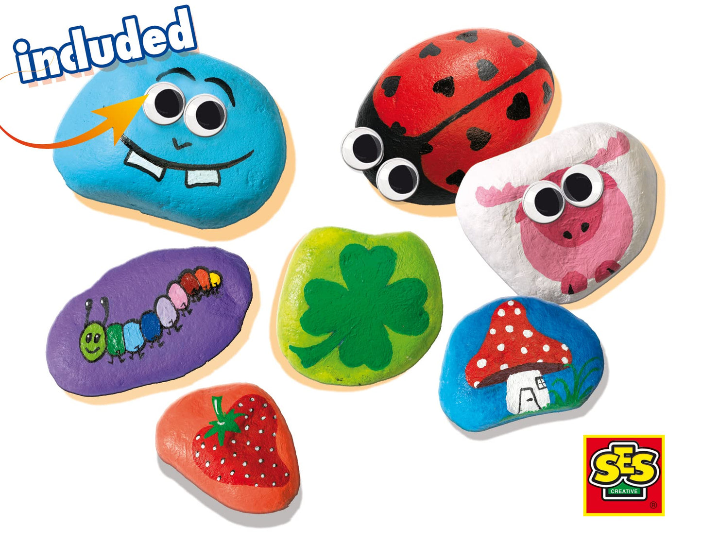 SES Creative Rock Painting Kit