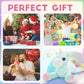 Tezituor 43In Giant Unicorn Plush Toys,Big Blue Unicorn Stuffed Animals,Lovely Unicorn Birthday Decorations For Children,Great U