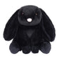 Apricot Lamb Toys Plush Bunny Rabbit Stuffed Animal With Fluffy Soft Ears (Black, Small-8')