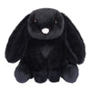 Apricot Lamb Toys Plush Bunny Rabbit Stuffed Animal With Fluffy Soft Ears (Black, Small-8')