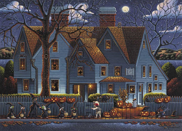 D·O·W·D·L·E Jigsaw Puzzle - House of Seven Gables - 1000 Piece - Copper - Model 10206
