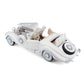 Maisto Plastic 1:18 Scale 1936 M-B 500 K Type Specialroadster Diecast Vehicle , White