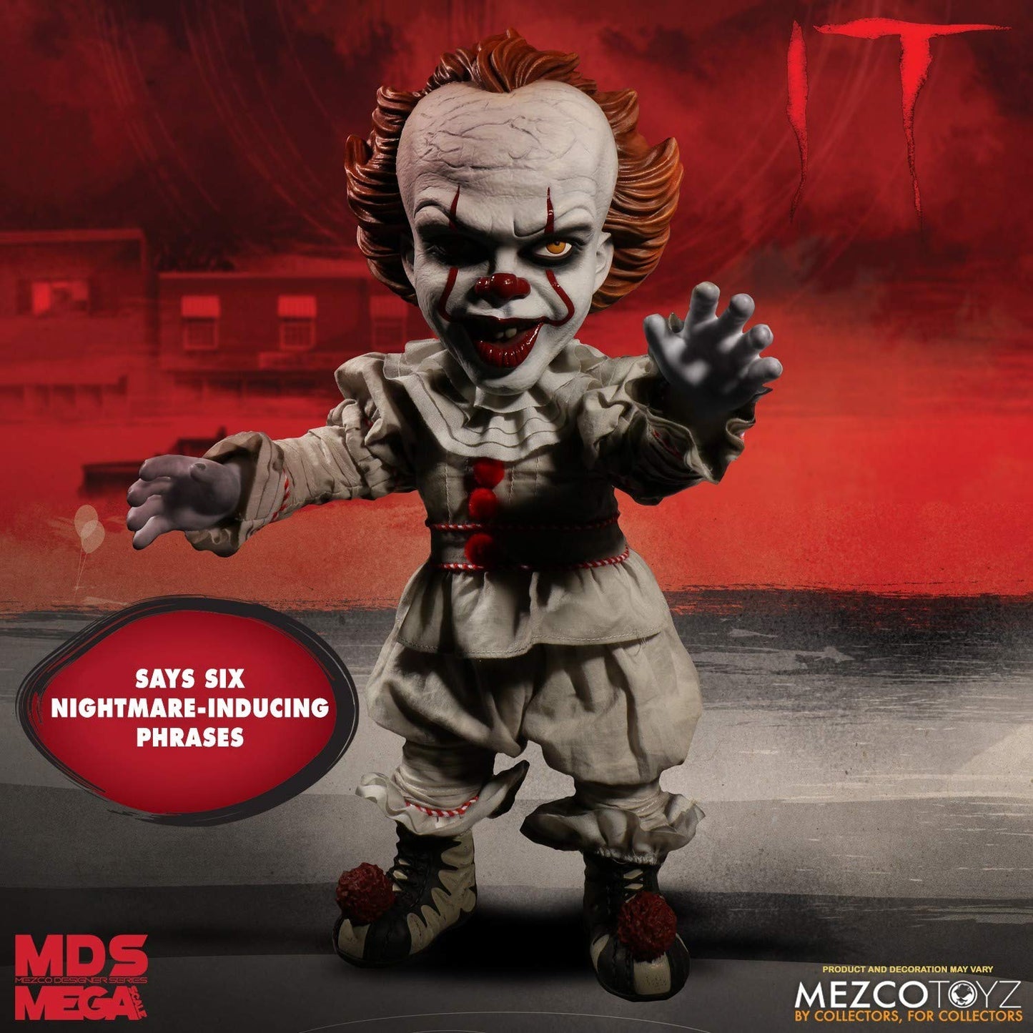 Mezco - It (2017) - Mds Mega Scale - Talking Pennywise