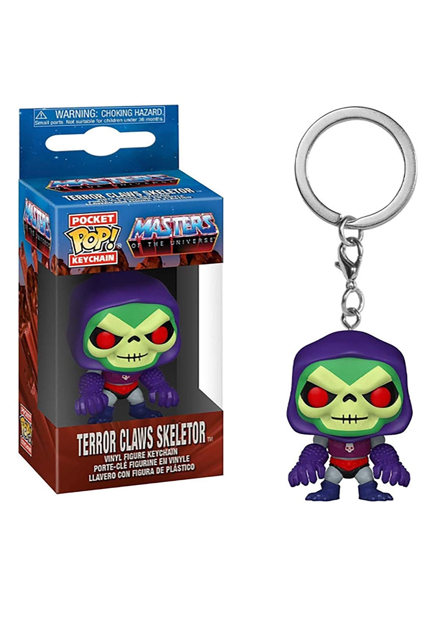 Funko Pop! Keychain: Masters Of The Universe - Skeletor With Terror Claws