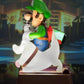 Nintendo Luigi's Mansion 3 PVC Statue - 9-Inch Luigi & Polterpup, Green, Model 3006-408, Collector Edition