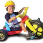The Original Big Wheel Giant 16" Tricycle - Blue/Yellow/Red, 3-Position Seat, Kid Powered, Ages 3-8, Model 19053