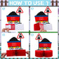 Spakon Train Birthday Party Decorations - 9 Pcs Railroad Honeycomb Centerpieces, Colorful Cardboard Table Toppers for Kids & Baby Showers
