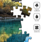 1000 Piece Jigsaw Puzzle for mature-themeds - Canyon River Fall Landscape Nature Scene  Turquoise Lake Mountain Puzzle  Challenging Relaxing Game  enhanced Recycled Gift for mature-themeds Teens