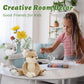 MorisMos Wolf Stuffed Animals Duo - Freezable & Microwavable Plush Toys, 12" Multicolored Coyote Decor for Kids & Adults